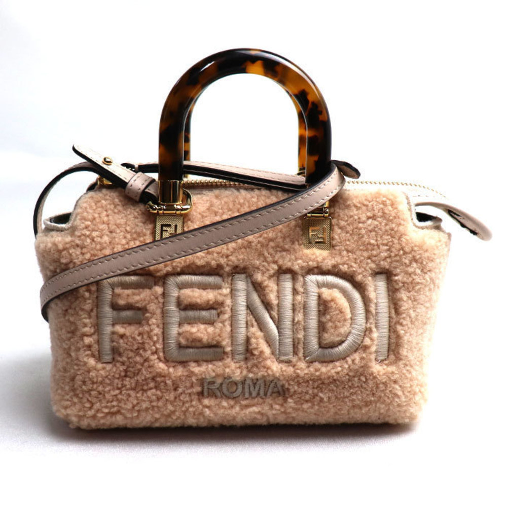 Fendi | Bags | Fendi By The Way Mini 2way Shoulder Bag Beige Pink 